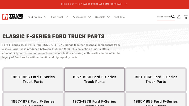 Classic Ford Truck Parts classic ford truck parts