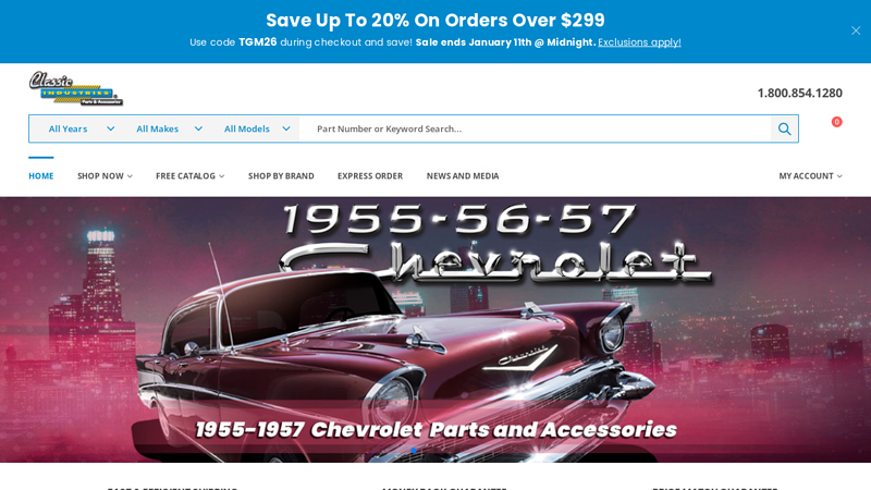 Classic Industries ebay classic car parts