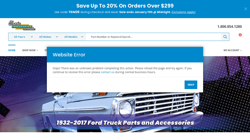 Classic Industries mustang parts specialties auto salvage