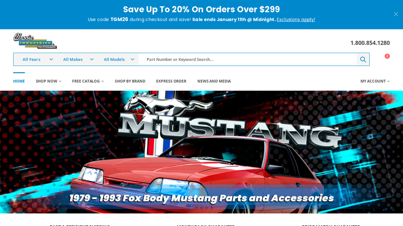 Classic Industries classic auto parts okc