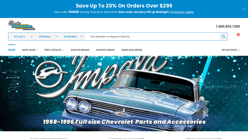 Classic Industries classic chevrolet truck parts