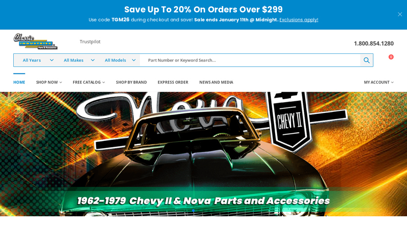 Classic Industries old truck parts chevrolet