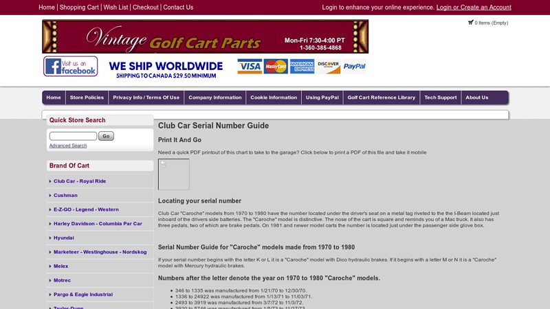 Club Car Serial Number Guide club car pioneer 1200 parts diagram