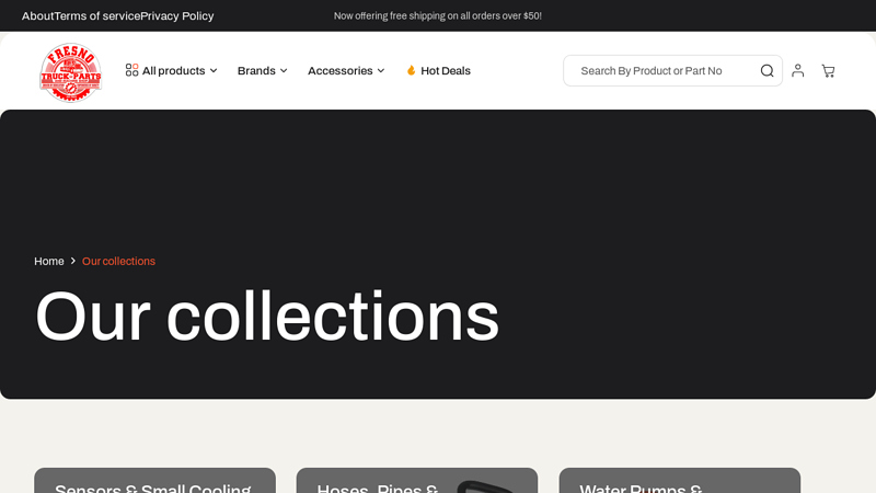 Collections fresno truck parts