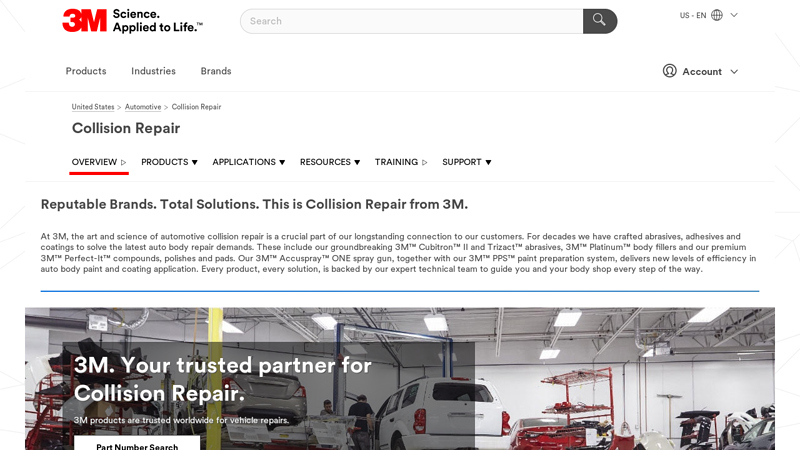 Collision Repair Products and Guides car body repair parts
