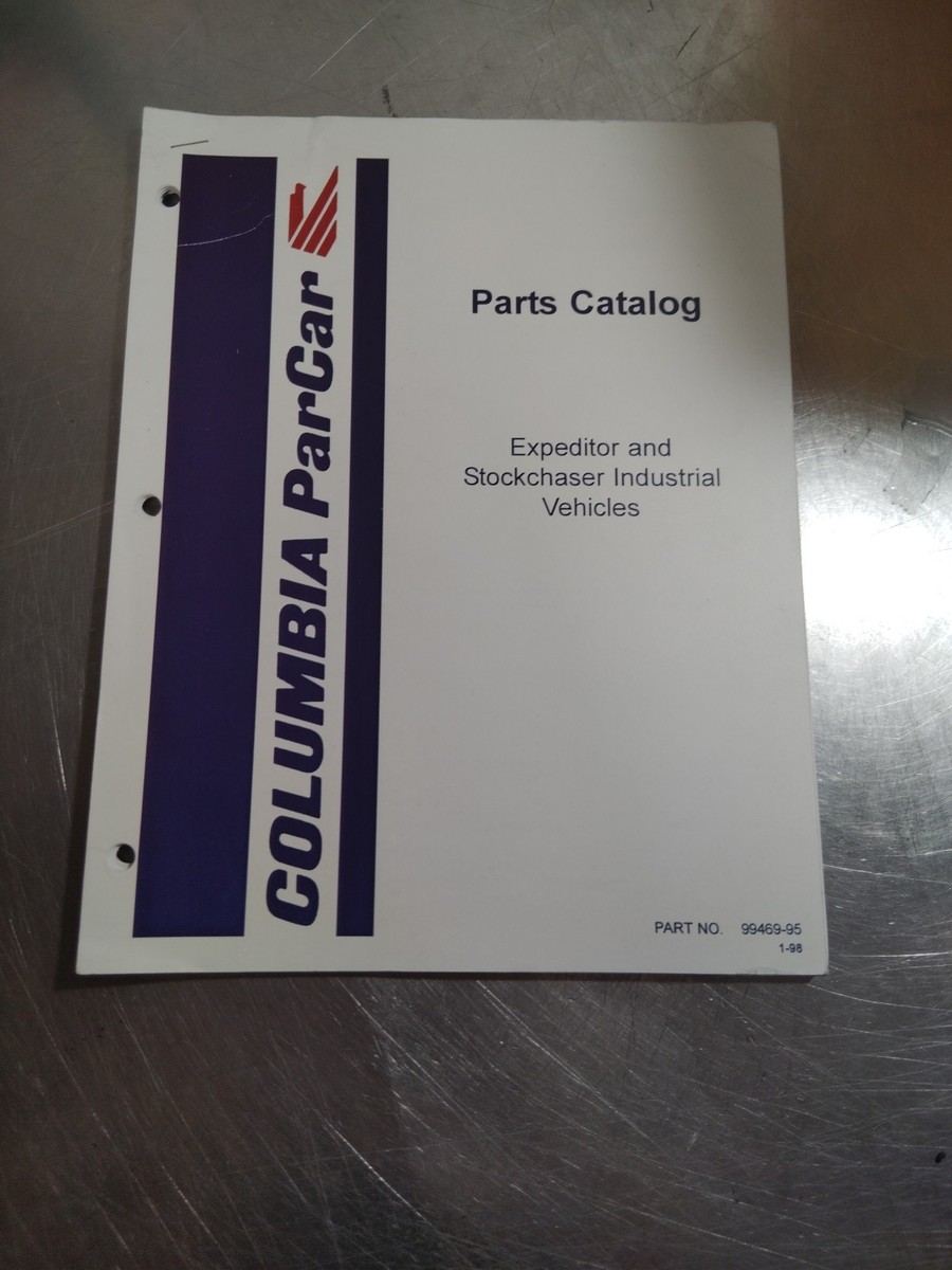 Columbia Par Car Parts Catalog guide
