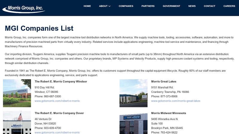 Companies morris auto parts