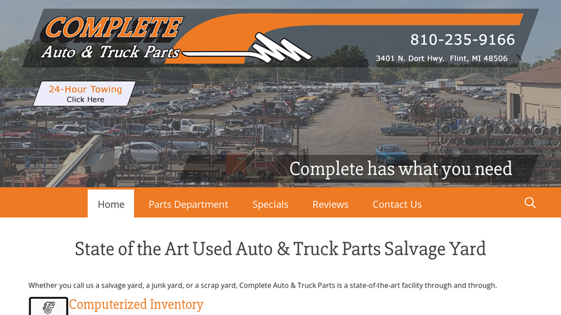 Complete Auto & Truck Parts used truck parts michigan