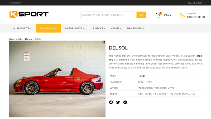 Complete Guide to Honda Del Sol Suspension, Brakes ... honda del sol parts