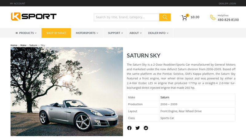 Complete Guide to Saturn Sky Coilovers, Big Brake Kits & More saturn sky auto parts