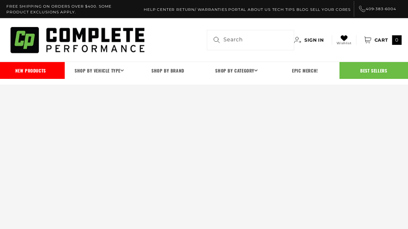 Complete Performance f150 truck parts