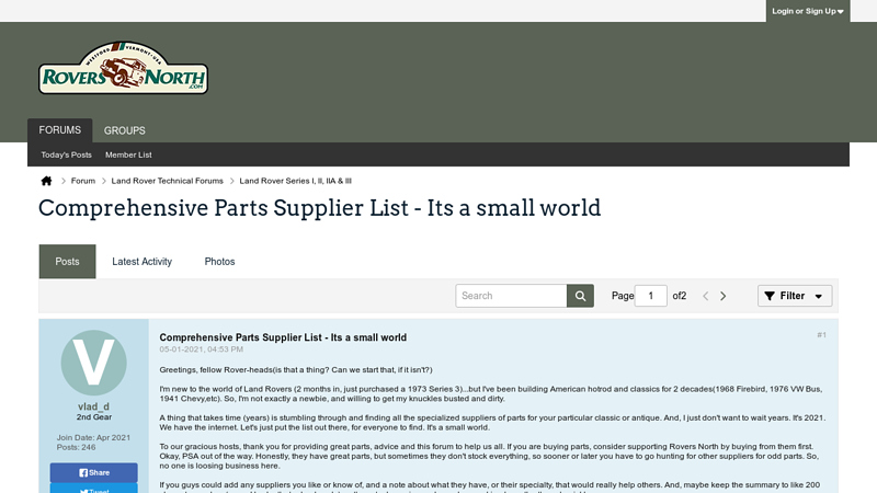 Comprehensive Parts Supplier List rocky auto parts