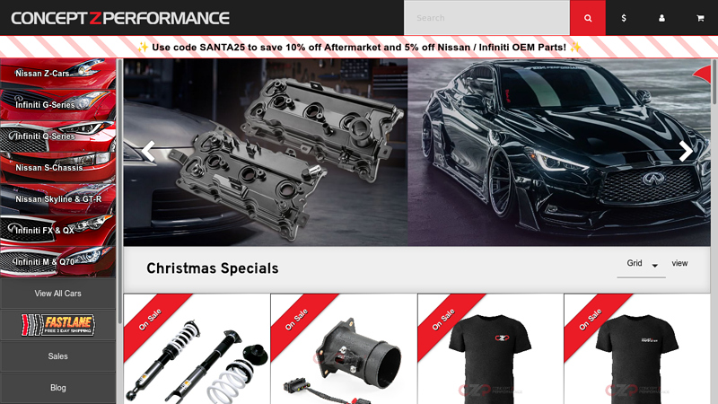 Concept Z Performance infiniti g35 auto parts