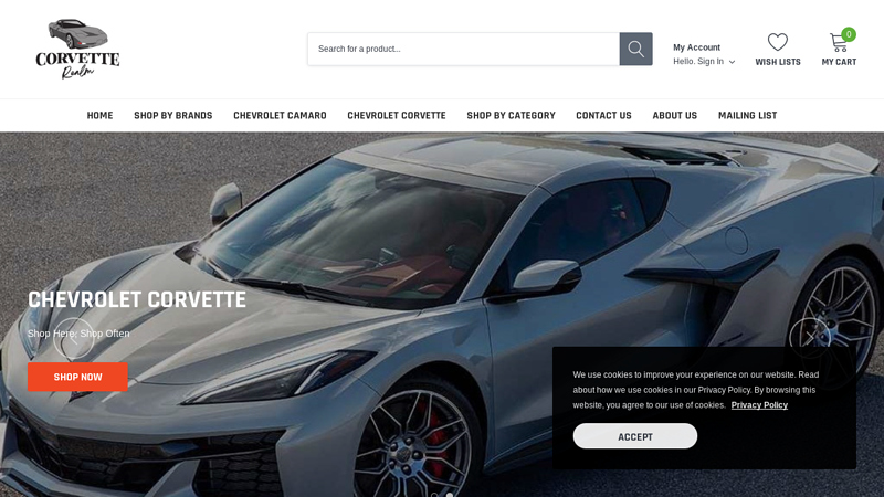 Corvette Realm corvette used auto parts