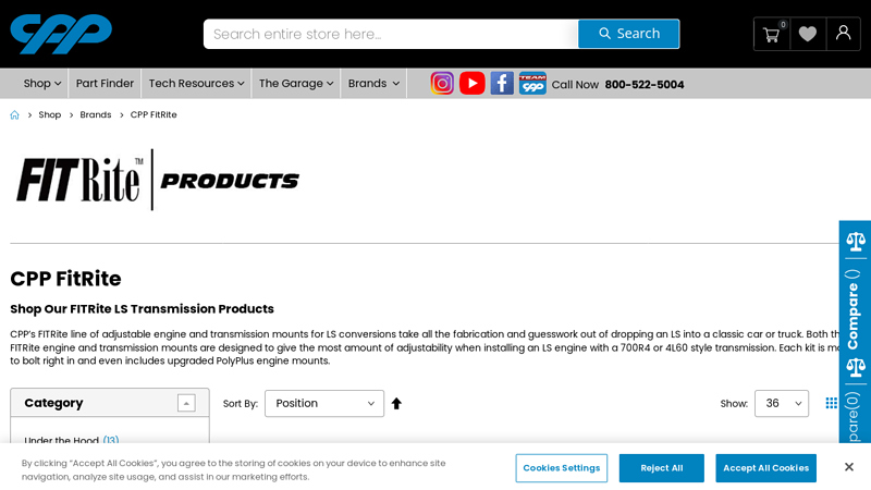 CPP FitRite fitrite auto parts