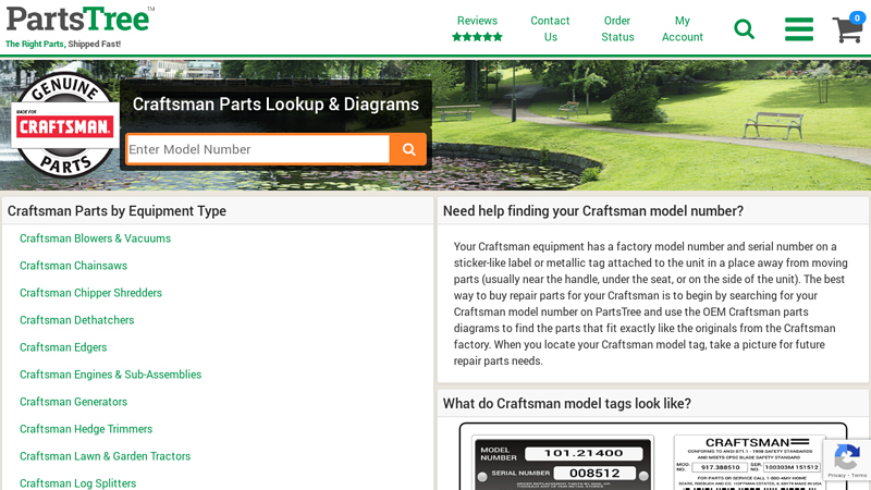 Craftsman Parts by Equipment craftsman riding lawn tractor parts