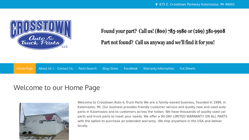 Cross Town Auto Truck Parts used auto parts kalamazoo