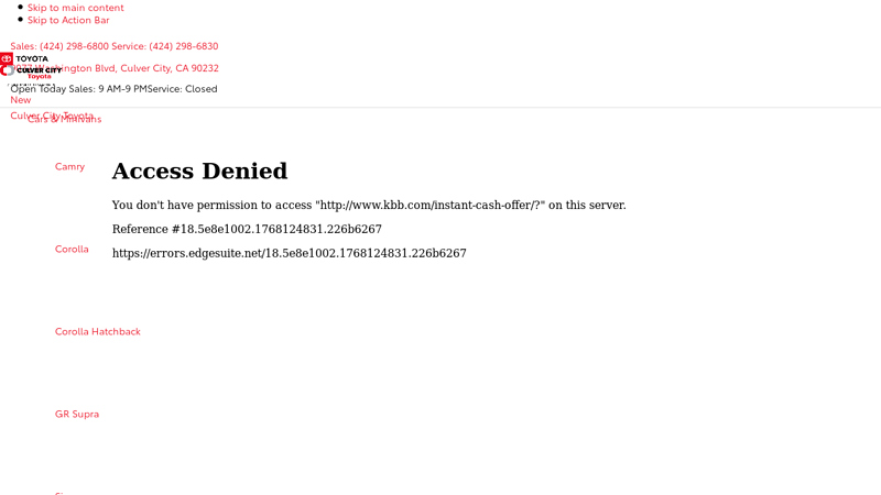 Culver City Toyota culver city toyota parts