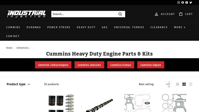 Cummins Heavy Duty Engine Parts & Kits cummins diesel motor parts