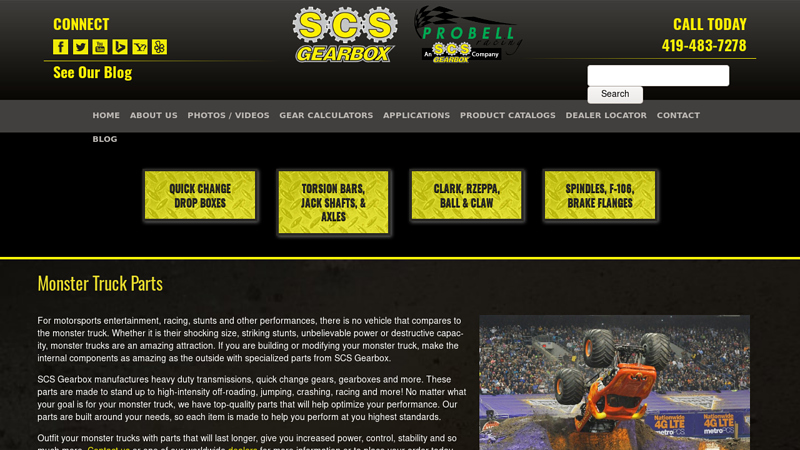 Custom Performance & Monster Truck Parts monster truck parts