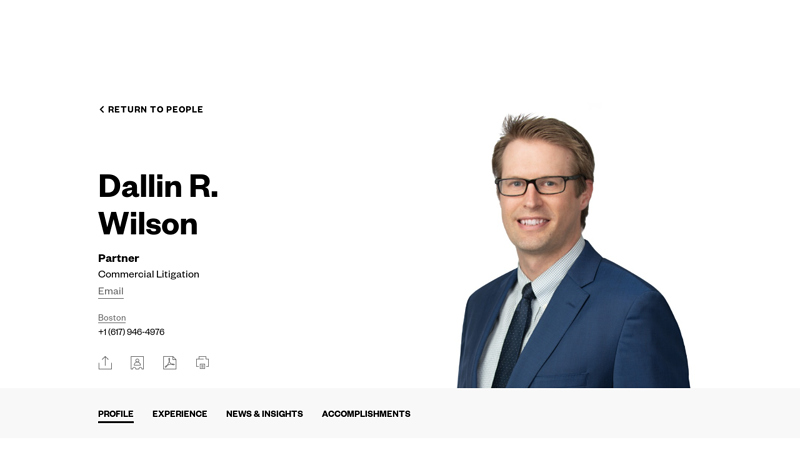 Dallin R. Wilson wilson auto parts nj