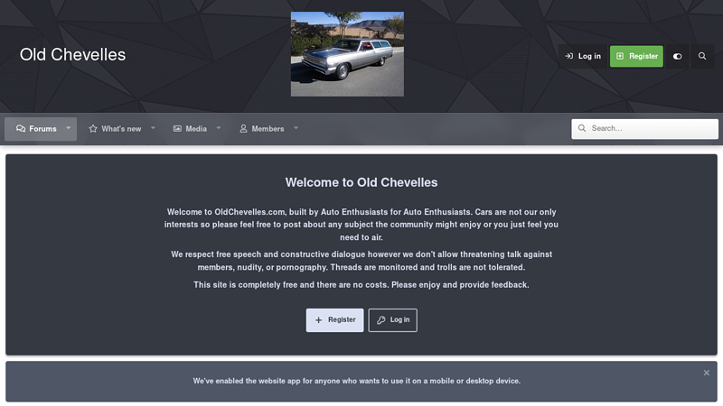 Database for parts suppliers? 67 chevelle parts car