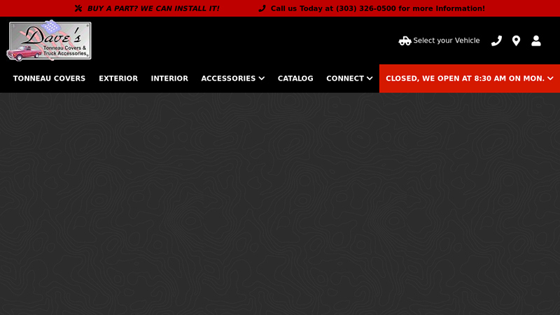 Dave's Tonneau Covers daves truck parts