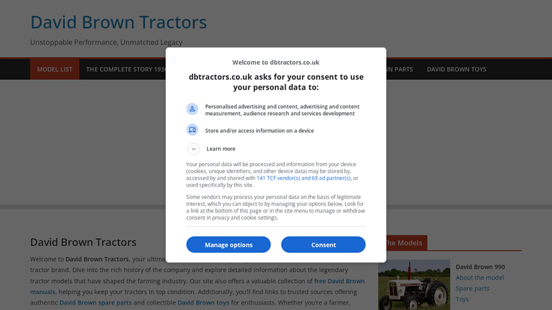 David Brown Tractors david brown tractor parts