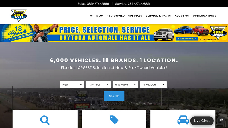 Daytona Auto Mall auto parts daytona beach