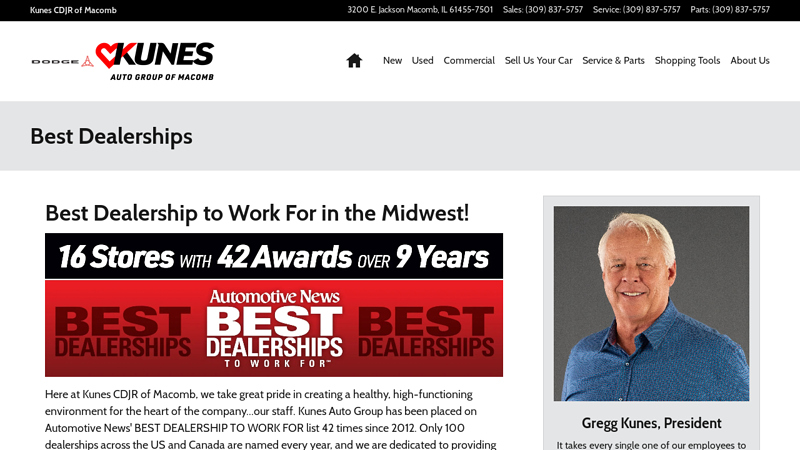Dealerships auto parts macomb il