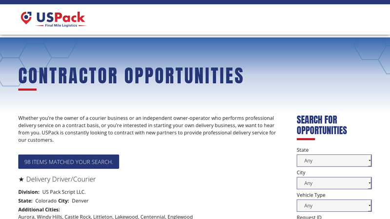 Delivery Driver Opportunities auto parts delivery driver independent contractor