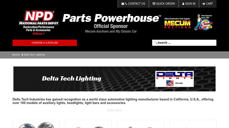 Delta Tech Lighting delta car parts