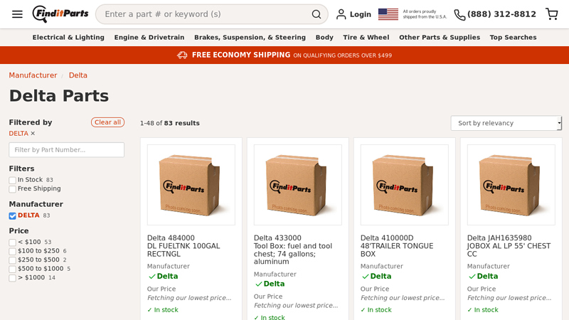 Delta Truck Parts delta car parts