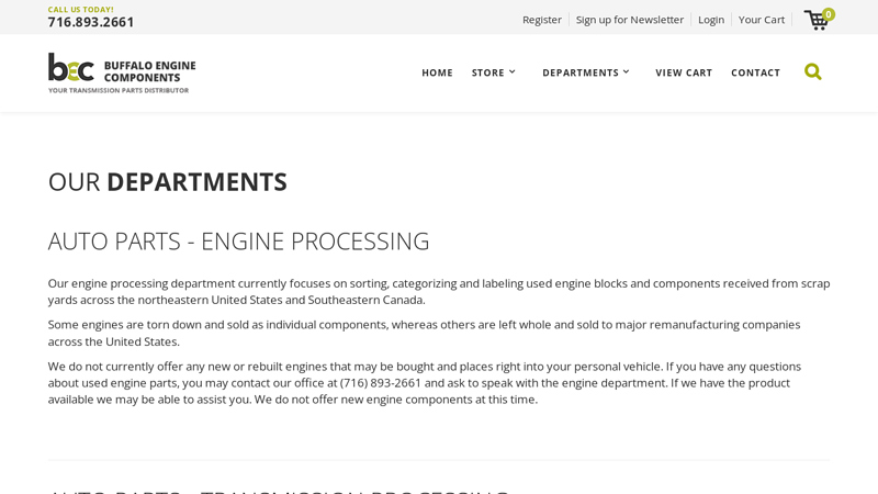 Departments car parts buffalo ny