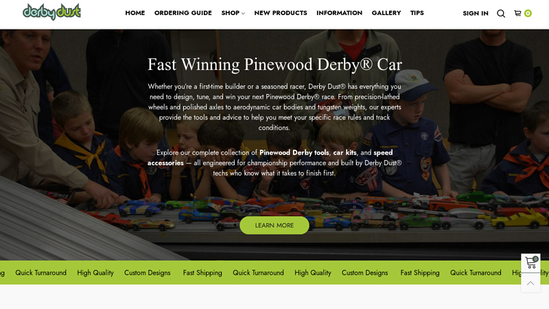 Derby Dust derby car parts