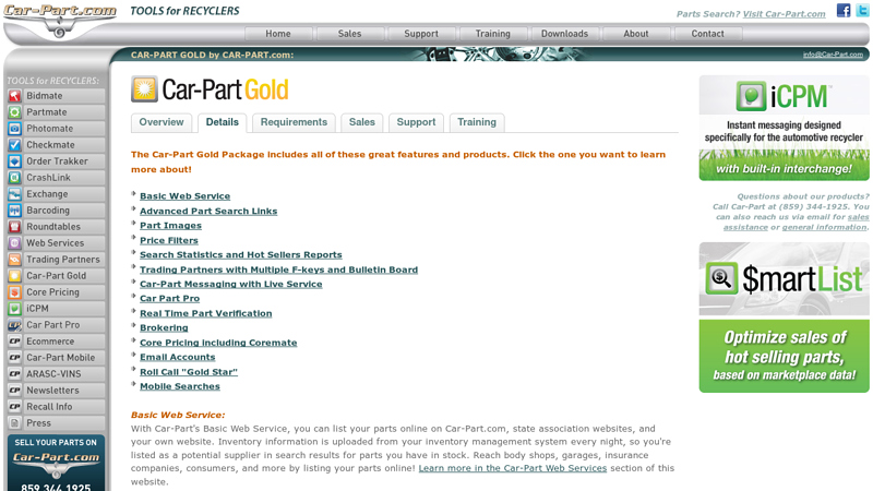 Details car-parts.com espanol