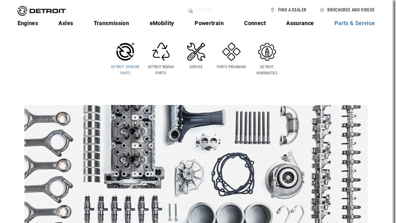 Detroit Genuine Parts detroit diesel auto parts