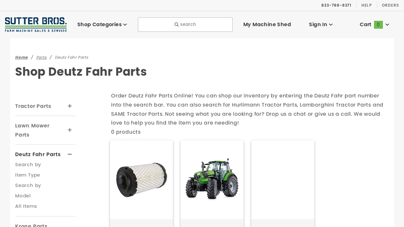 Deutz Fahr Parts deutz tractor parts