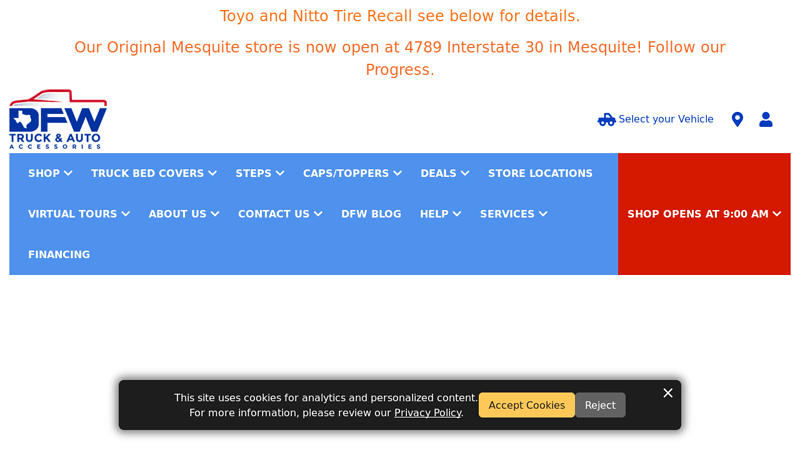 DFW Truck & Auto Accessories truck parts dallas