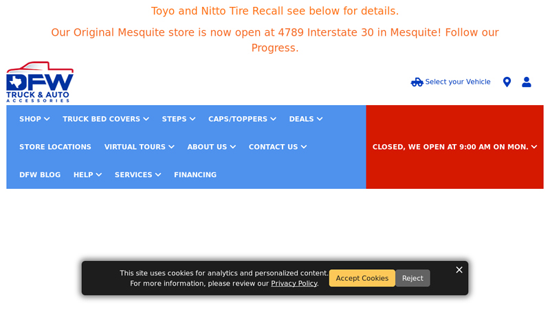 DFW Truck & Auto Accessories dfw auto & parts sales