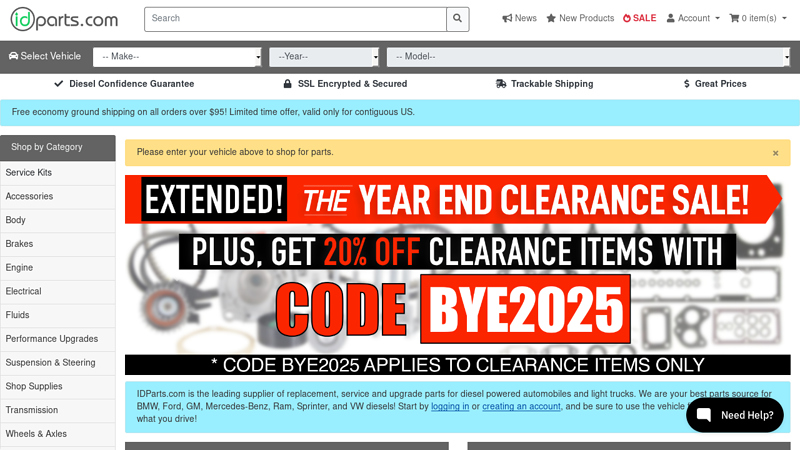 Diesel Parts Online id auto parts