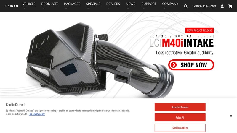 Dinan bmw aftermarket car parts