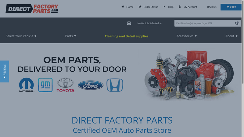 Direct Factory Parts car parts direct discount code