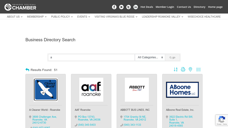 Directory Alpha Search: a car parts roanoke va