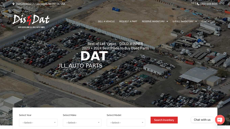 Dis & Dat Auto Recycling – U used auto parts las vegas