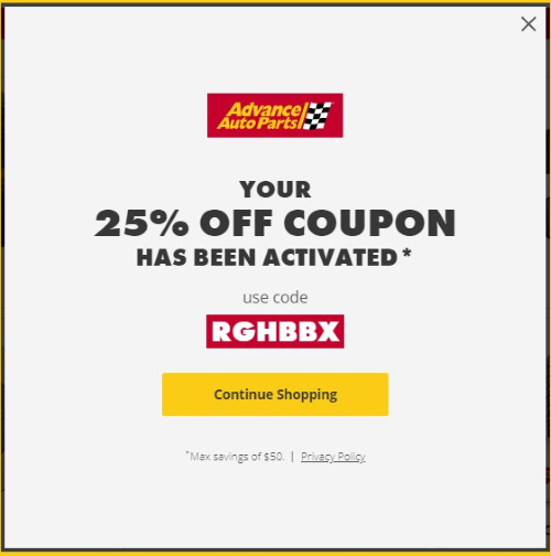 Discount Codes For Advance Auto Parts guide