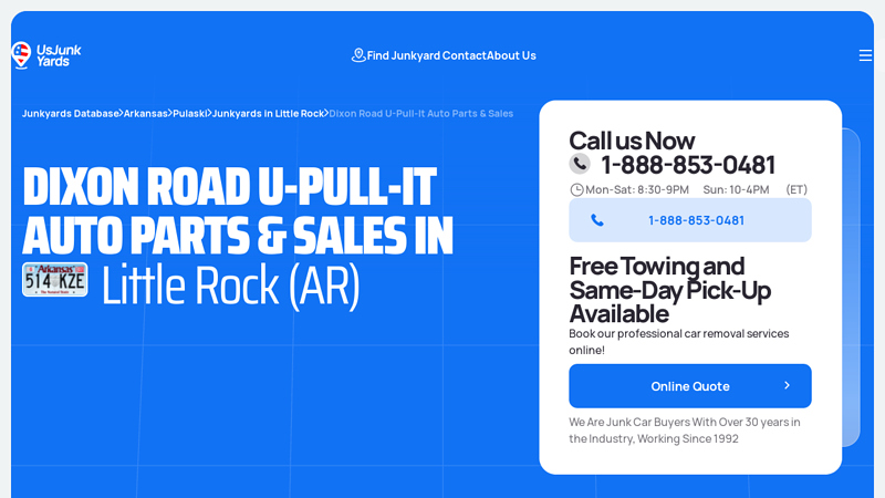 Dixon Road U dixon road u pull it auto parts & sales