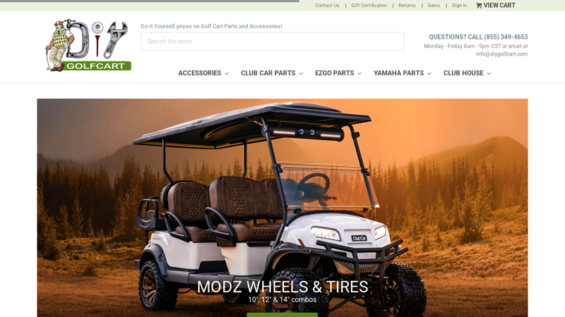 DIY Golf Cart Parts & Maintenance for Club Car, Yamaha & EZGO used club car parts