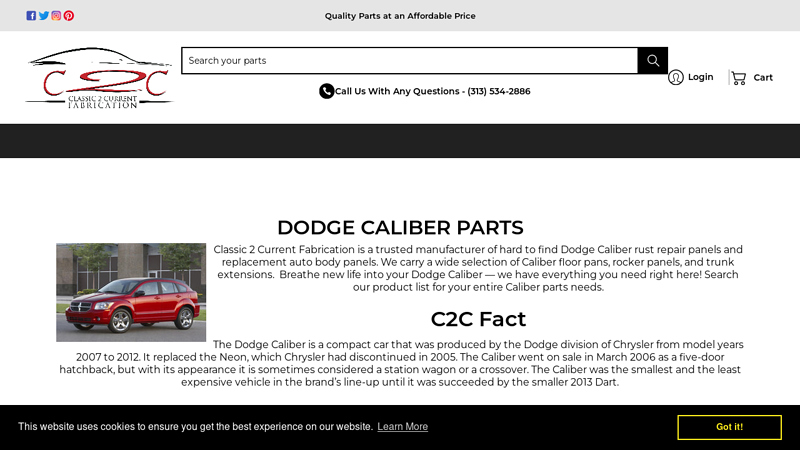 Dodge Caliber Parts dodge caliber car parts