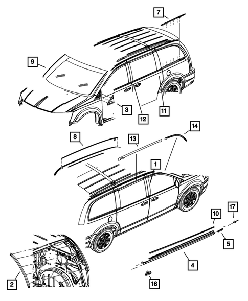 Dodge Caravan Auto Parts guide